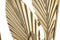 Wanddecoratie DKD Home Decor Gouden Tropisch Blad van een plant 80 x 2 x 80 cm