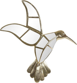 Wanddecoratie DKD Home Decor Hars Spiegel (39.5 x 5.5 x 29.5 cm)