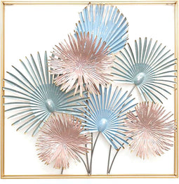 Wanddecoratie DKD Home Decor Metaal (90 x 7 x 90 cm)