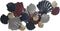 Wanddecoratie DKD Home Decor Metaal Multicolour Schelpen (119 x 9 x 60 cm)