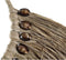 Wanddecoratie DKD Home Decor Natuurlijk Schelpen Vezel (75 x 3 x 62 cm)