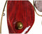 Wanddecoratie DKD Home Decor Rood Zwart Gouden Metaal (123 x 10 x 65 cm)