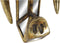Wanddecoratie DKD Home Decor Spiegel Olifant Gouden Hars (41 x 11 x 38 cm)