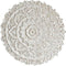 Wanddecoratie DKD Home Decor Wit Mandala Hout MDF (90 x 2 x 90 cm)