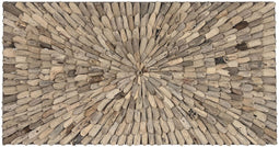 Wanddecoratie Home ESPRIT Natuurlijk Mediterrane 120 x 10 x 60 cm