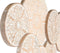 Wanddecoratie Home ESPRIT Wit Natuurlijk Verouderde afwerking 97,5 x 3 x 52,5 cm