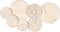 Wanddecoratie Home ESPRIT Wit Natuurlijk Verouderde afwerking 97,5 x 3 x 52,5 cm