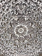 Wanddecoratie houten wandpaneel handgemaakt - mandala - light brown 90 cm