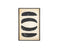 Wanddecoratie Kyoto small - zwart | BY-BOO