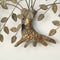 Wanddecoratie metalen boom muurdecoratie 3D 125 cm