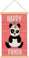 Wanddecoratie Pandabeer 1 x 54 x 33 cm (24 Stuks)
