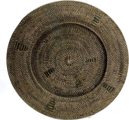 Wanddecoratie Rotan - Bruin (L)