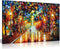 Wanddecoratie - Schilderij - Afscheid van woede door Leonid Afremov - Fotodruk op canvas (24 x 16 cm