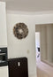 Wanddecoratie Veren Bruin Grijs ( L ) - Diam. 60 cm
