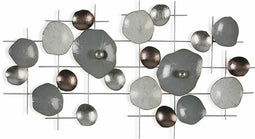 Wanddecoratie Versa Metaal (4,4 x 90,8 x 50,2 cm)