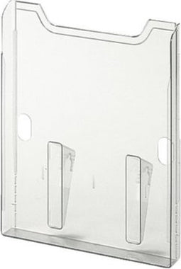 Wandelement Exacompta folderhouder A4 1-vak helder transparant