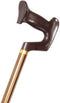 Wandelstok aluminium -Brons