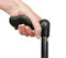 Wandelstok Anatomisch Zwart Links