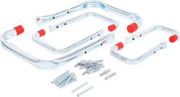 Wandhaken assortiment | 6 stuks | voor garage, werkplaats of tuinhuis