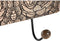 Wandkapstok DKD Home Decor 38 x 6 x 18 cm Natuurlijk Metaal Boeddha Mangohout Orientaals
