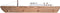 Wandkapstok DKD Home Decor 91 x 8,5 x 20 cm Natuurlijk Hout Barco