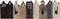 Wandkapstok DKD Home Decor Metaal Hout (81 x 10 x 25 cm)
