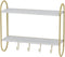 Wandkapstok DKD Home Decor Metaal MDF Glam (50 x 15 x 43 cm)
