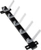 Wandkapstok Ecoro Zwart 50CM Breed 5 jashaken
