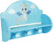 Wandkapstok Fun House Blauw Hout MDF (33 x 46 x 15 cm)