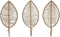 Wandkapstok Home ESPRIT Natuurlijk Jute Metaal 12 x 4 x 26 cm