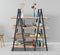 Wandkast boekenkast Stoer - industrieel design metaal - 140 x 146 cm