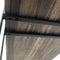 Wandkast boekenkast Stoer - industrieel design metaal - 140 x 146 cm