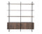 Wandkast James 4drs - bruin | Eleonora
