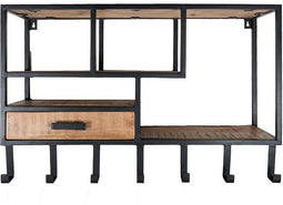 Wandkast - Kapstok Huub Links