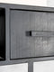 Wandkast - Kapstok Luca Midden - Zwart -