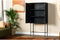 Wandkast Kingston 80 cm - Zwart | BY-OLAF