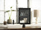 Wandkast Metaal Zwart - 2 Planken - Soft Closing - Kast Carmel - Giga Living