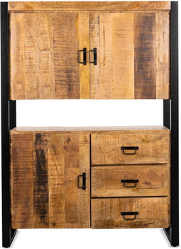 Wandkast Opbergkast Britt | 115 cm breed