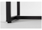 Wandkast - Vakkenkast - Zwarte Guiji kast - 148x80x30cm