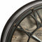 Wandklok bruin - diameter 21 cm - Woonkamer Klok Industrieel - Landelijke wandklok - Keukenklok - Vintage Klok -
