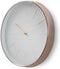 Wandklok | Diameter: 300 mm | Kunststof | Rosé Goud / Wit