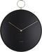 Wandklok Hook - Metaal Zwart - Ø34cm