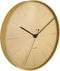 Wandklok Index - Metaal Mosterdgeel- Ø40cm