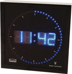 Wandklok LED - Zendergestuurd