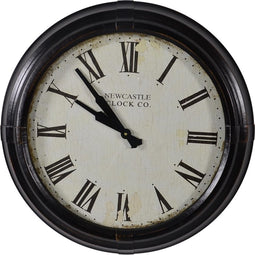 Wandklok Newcastle 62x7,5cm