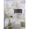 Wandlamp Andes - Bamboe/Donkergrijs - 95x47x55cm