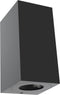 Wandlamp Buiten Tweezijdig Zwart - GU10 Fitting - Canto Maxi Kubi 2