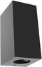 Wandlamp Buiten Tweezijdig Zwart - GU10 Fitting - Canto Maxi Kubi 2
