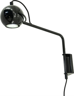 Wandlamp Camera - black