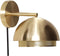 wandlamp - goud metaal - E14/15W - ø21 x 28 cm